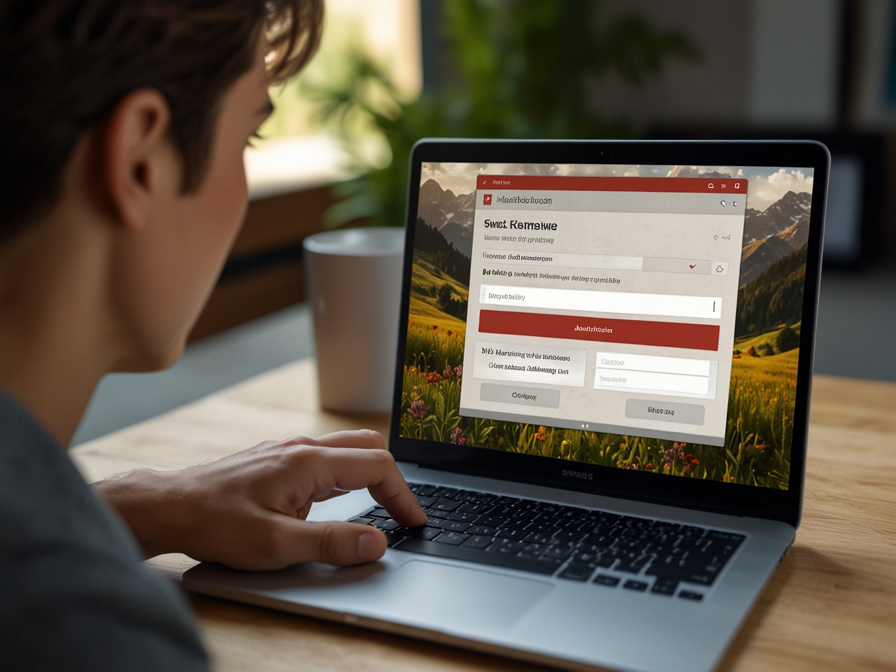 Sichere Anmeldung Swiss 4 Win